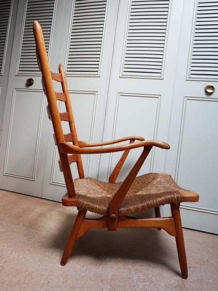 vintage-lounge-chair-armstoel-De Ster-Gelderland-Dutch-design-stoel-riet-rush-armchair-chair-Paolo-Buffa-00014